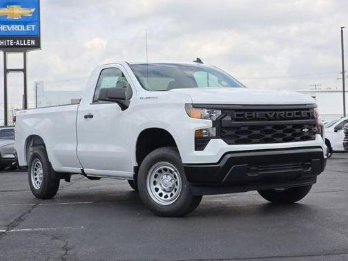 Summit White 2026 Chevrolet Silverado 1500 WT