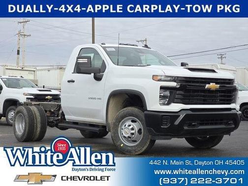 Summit White 2026 Chevrolet Silverado 3500 WT