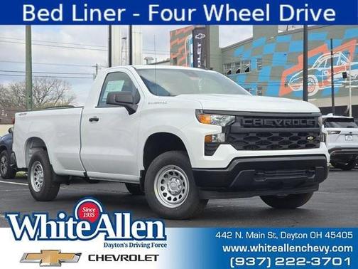Summit White 2026 Chevrolet Silverado 1500 WT