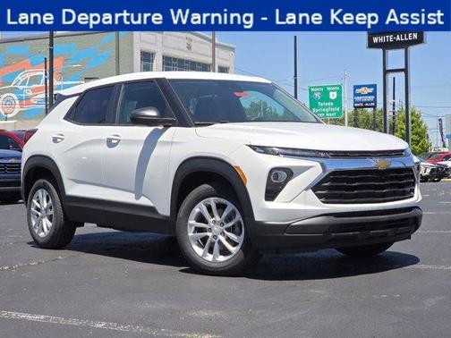 Summit White 2026 Chevrolet Trailblazer LS