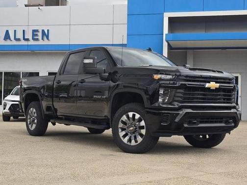 Black 2026 Chevrolet Silverado 2500 Custom