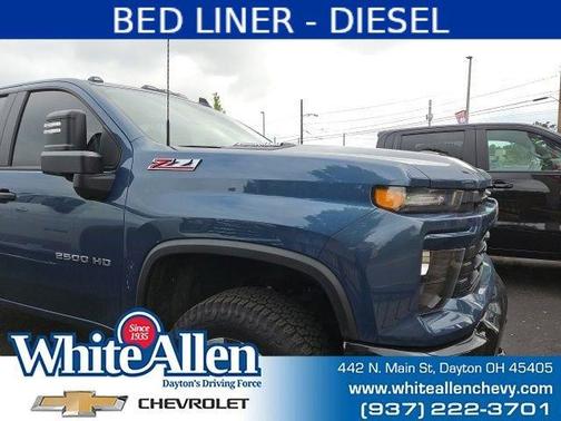 Lakeshore Blue Metallic 2025 Chevrolet Silverado 2500 Custom