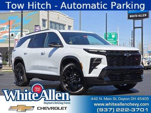 Polar White 2026 Chevrolet Traverse RS