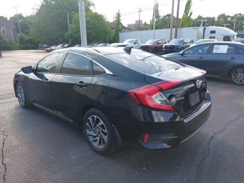 Black 2018 Honda Civic EX