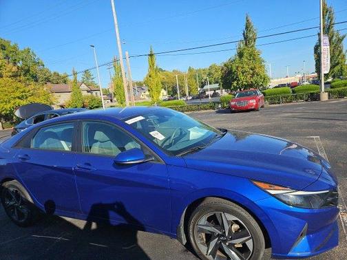 Intense Blue 2023 Hyundai ELANTRA SEL