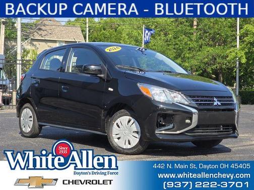 Jet Black Metallic 2024 Mitsubishi Mirage ES