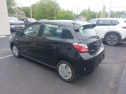 Jet Black Metallic 2024 Mitsubishi Mirage ES