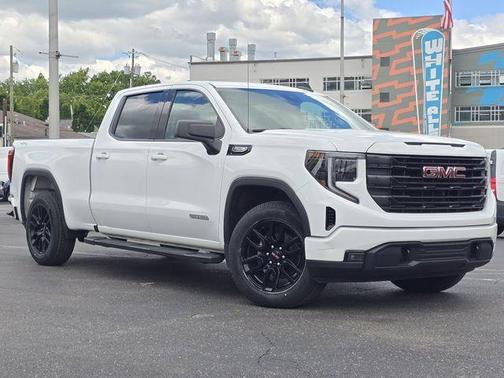 Summit White 2022 GMC Sierra 1500 Elevation