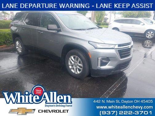 Sterling Gray Metallic 2023 Chevrolet Traverse LS