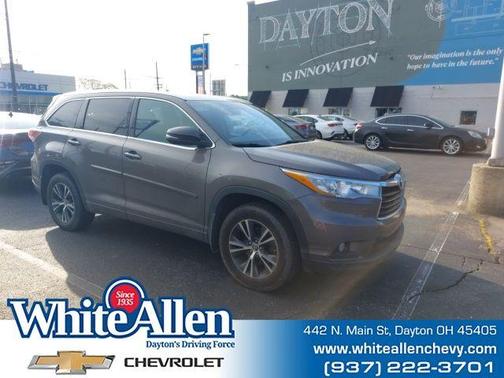 Predawn Gray Mica 2016 Toyota Highlander XLE