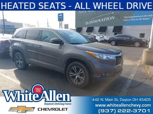 Predawn Gray Mica 2016 Toyota Highlander XLE