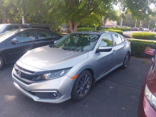 Lunar Silver Metallic 2020 Honda Civic EX