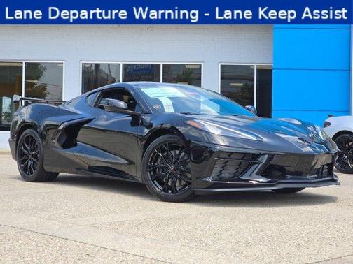 Black 2026 Chevrolet Corvette Stingray w/1LT