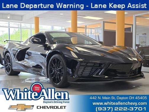 Black 2026 Chevrolet Corvette Stingray w/1LT