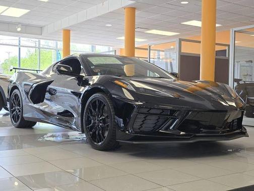 Black 2026 Chevrolet Corvette Stingray w/1LT