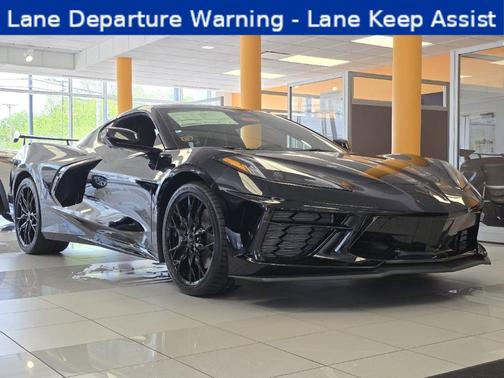 Black 2026 Chevrolet Corvette Stingray w/1LT