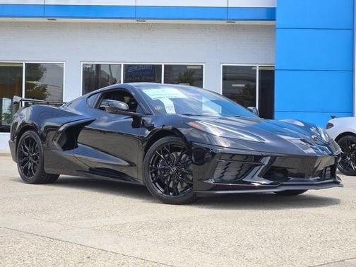 Black 2026 Chevrolet Corvette Stingray w/1LT