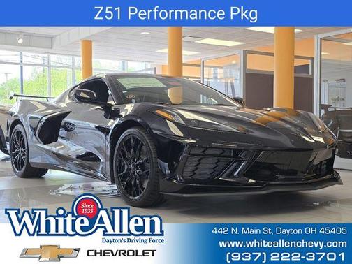 Black 2026 Chevrolet Corvette Stingray w/1LT
