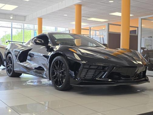 Black 2026 Chevrolet Corvette Stingray w/1LT