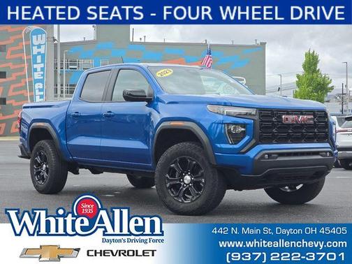 Dynamic Blue Metallic 2023 GMC Canyon Elevation