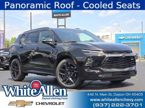 Black 2026 Chevrolet Blazer RS