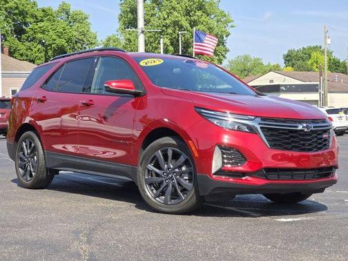 Radiant Red 2023 Chevrolet Equinox RS