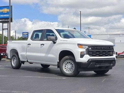 Summit White 2026 Chevrolet Silverado 1500 WT