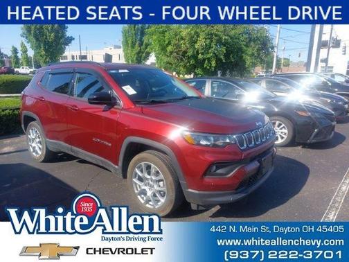 Velvet Red Pearlcoat 2022 Jeep Compass Latitude Lux