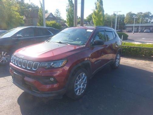 Velvet Red Pearlcoat 2022 Jeep Compass Latitude Lux