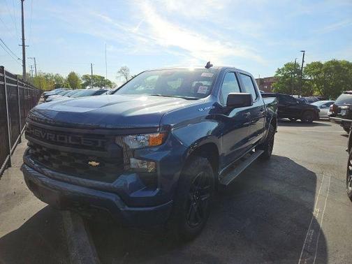 Lakeshore Blue Metallic 2024 Chevrolet Silverado 1500 Custom