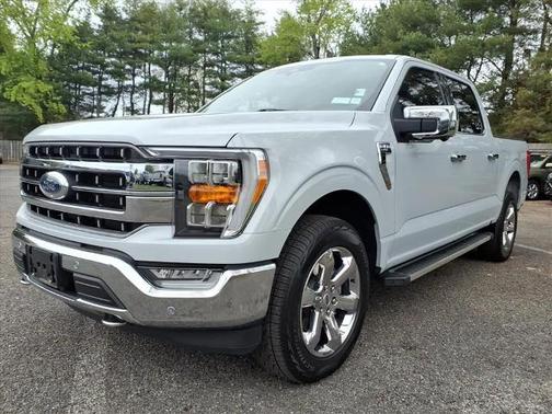 SPACE WHITE METALLIC 2022 Ford F-150 LARIAT