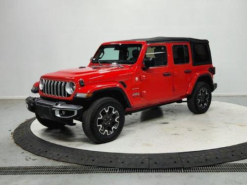 Firecracker Red Clearcoat 2024 Jeep Wrangler Sahara