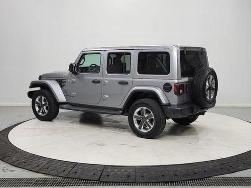 Billet Silver Metallic Clearcoat 2018 Jeep Wrangler Unlimited Sahara