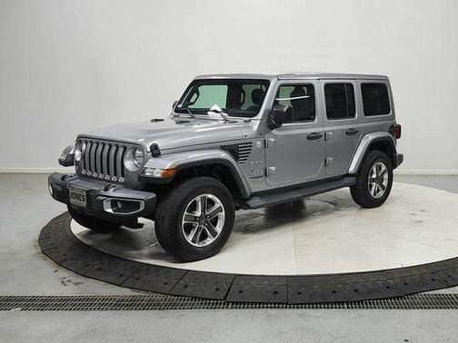 Billet Silver Metallic Clearcoat 2018 Jeep Wrangler Unlimited Sahara