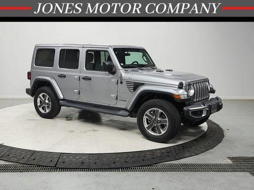 Billet Silver Metallic Clearcoat 2018 Jeep Wrangler Unlimited Sahara