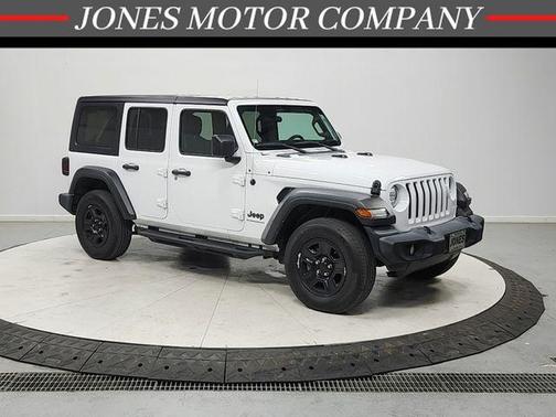 Bright White Clearcoat 2023 Jeep Wrangler Sport