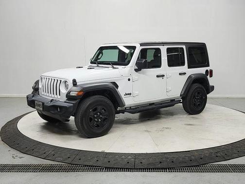 Bright White Clearcoat 2023 Jeep Wrangler Sport