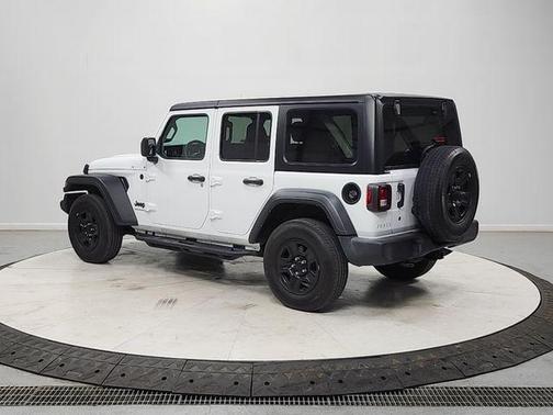 Bright White Clearcoat 2023 Jeep Wrangler Sport