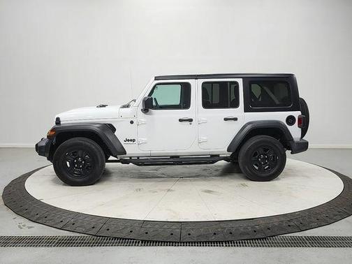 Bright White Clearcoat 2023 Jeep Wrangler Sport