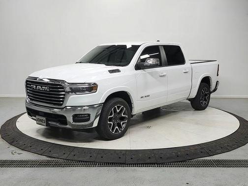Bright White Clearcoat 2025 RAM 1500 Laramie