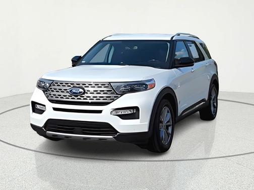 Oxford White 2021 Ford Explorer Limited