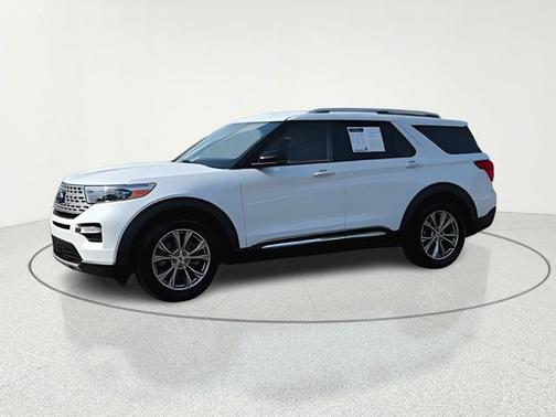 Oxford White 2021 Ford Explorer Limited