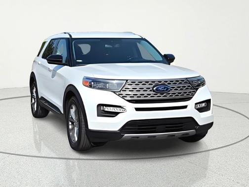 Oxford White 2021 Ford Explorer Limited