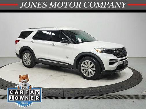 White Metallic 2021 Ford Explorer King Ranch