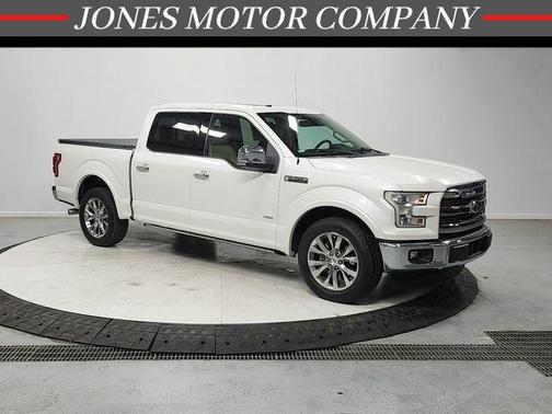 White Platinum Tri-Coat Metallic 2017 Ford F-150 Lariat