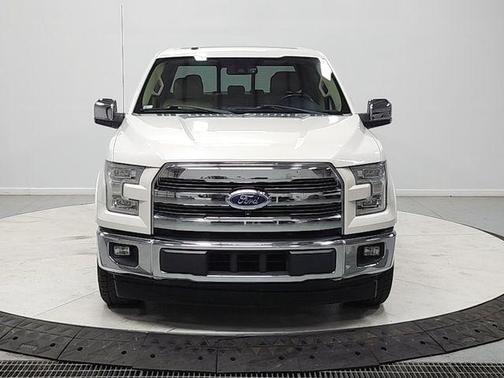 White Platinum Tri-Coat Metallic 2017 Ford F-150 Lariat