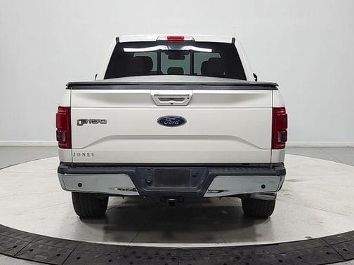 White Platinum Tri-Coat Metallic 2017 Ford F-150 Lariat