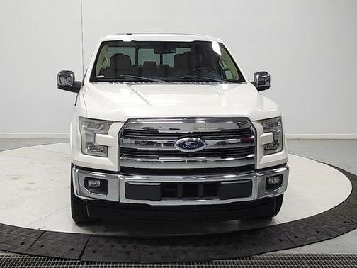 White Platinum Tri-Coat Metallic 2017 Ford F-150 Lariat