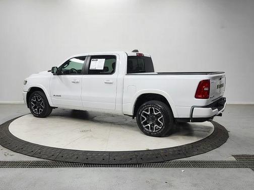 Bright White Clearcoat 2025 RAM 1500 Laramie