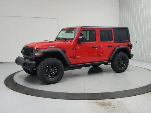 Firecracker Red Clearcoat 2026 Jeep Wrangler Sport